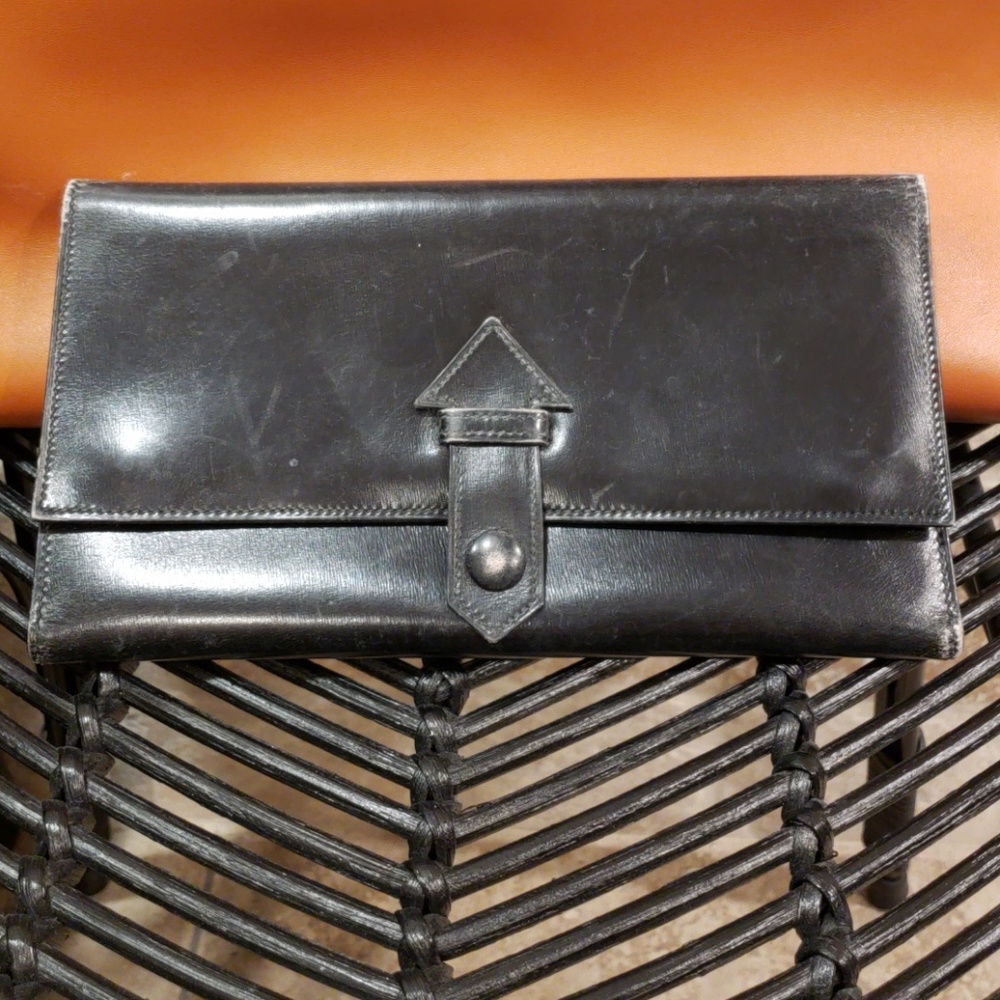 VINTAGE HERMES WALLET! 100% Auth!